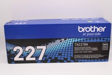 Brother TN-227BK Black High Yield Laser Toner Cartridge NEW Sealed