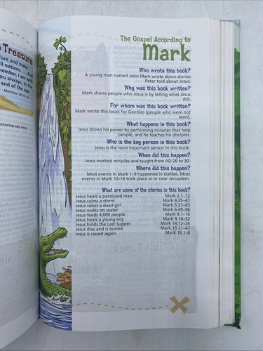 NRSV, Adventure Bible, Full Color Interior, Comfort Print Hardcover - GOOD - Picture 8 of 14