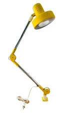 Vintage Swing Arm Articulating Clamp Drafting Light Table Lamp, brandNEW, NO BOX