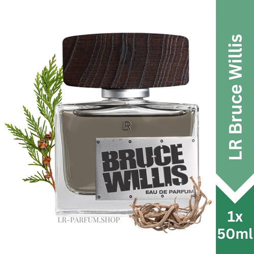 LR Bruce Willis Eau de Parfum Men Long Lasting Fragrance 50 ml./1.7 fl.oz. - Picture 6 of 6