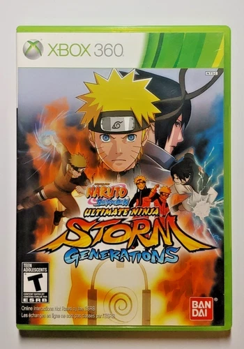 Naruto Shippuden: Ultimate Ninja Storm Generations (Microsoft Xbox 360, 2012)