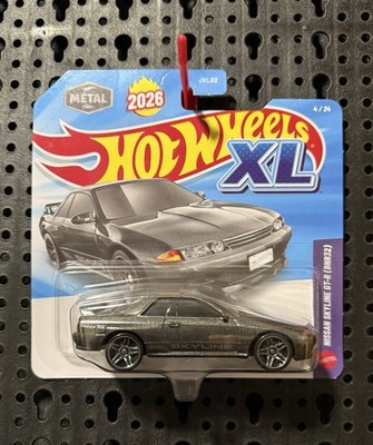 Hot Wheels XL Nissan Skyline GT-R BNR32 Metal 2026 1/43 Diecast