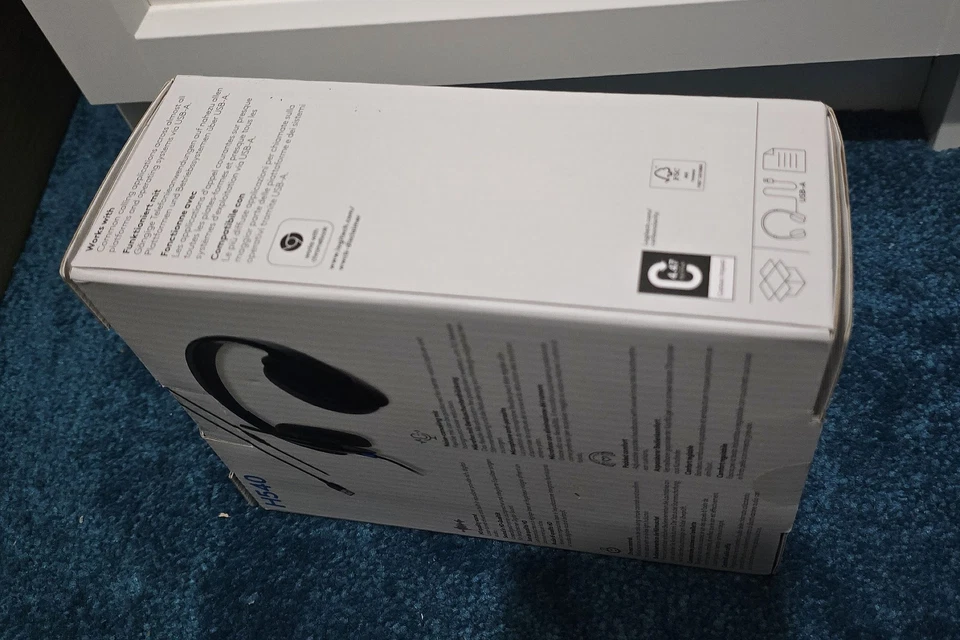 Logitech H540 Stereo Headset, Black, Wired, Noise Cancelling, USB, PC/Mac - Image 4 of 4