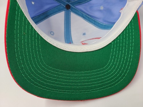 Vintage Houston Oilers Sports Specialties Script Twill Snapback Hat Cap Blue Red - Picture 10 of 12
