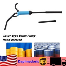 Hand-pressed Lever Action Drum Barrel Pump 5-55 Gallon for Liquids & Oil Pumping