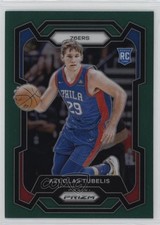 2023-24 Panini Prizm Green Prizm Azuolas Tubelis #283 uk2