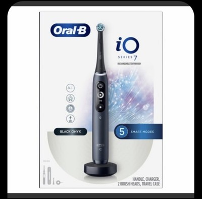 Oral-B IO Series 7 Electric Toothbrush Deep Clean Protect Rechargable Black/Onyx