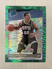 Desmond Bane 2020-21 Donruss Optic Rated Rookie Fanatics Green Pulsar Prizm