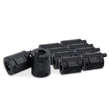 Ferritkern Kabelclip EMI Rauschunterdrückung 7mm USB Kabel Mauskabel