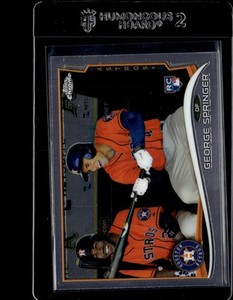 2014 Topps Chrome #138 George Springer RC