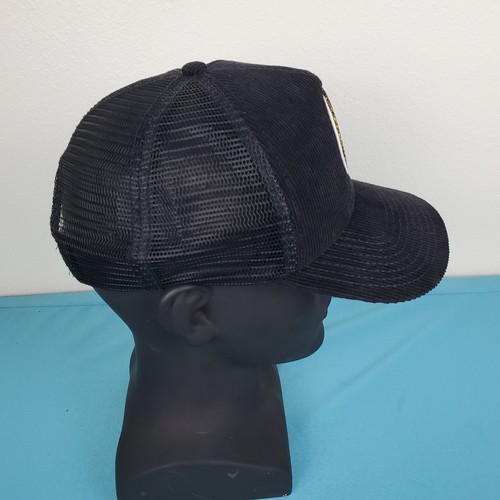 Black Corduroy Sunflower Trucker Hat Outdoor Cap ONEILL hat snapback Adjustable - Picture 3 of 12