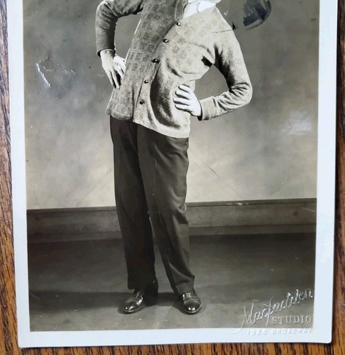 RARE Original James J. Corbett 1926 Broadway Actor Boxing Photo Macfadden Studio - Picture 3 of 7