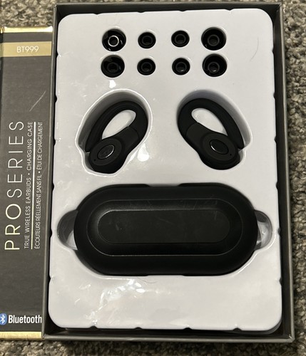 Sentry "Proseries" True Wireless Earbuds w/built In Mic (BT999) Xtra EarPads New - Picture 5 of 9