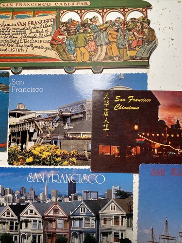 Vintage San Francisco California Bay Area Postcards 10 Unused 1 Used - Picture 6 of 11