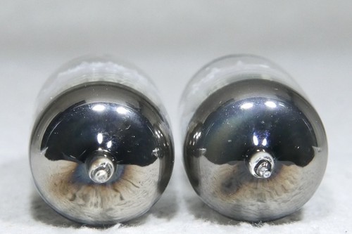 Matched Pair GE 5751/12AX7/ECC83 Five Star Short Plate Disc Getter Very Strong - Picture 11 of 15