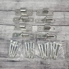 4 Pack Heavy Duty Gate Hinges, 304 Stainless Steel Gate Hinge for Wooden Fence