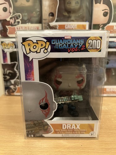 Bundle of 8 Marvel Guardians Of The Galaxy Vol 2 Funko Pop Protectors Drax Groot - Picture 4 of 9