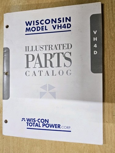 ONE - Wisconsin Model VH4D, Parts Catalog Manual, TTP20091, 3/1993 - 第 1/10 張圖片
