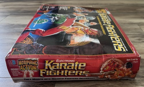 1996 Electronic Karate Fighters MB RAZORJAW & SUN WARRIOR w/Box - YOUTUBE WORKS! - Picture 18 of 21
