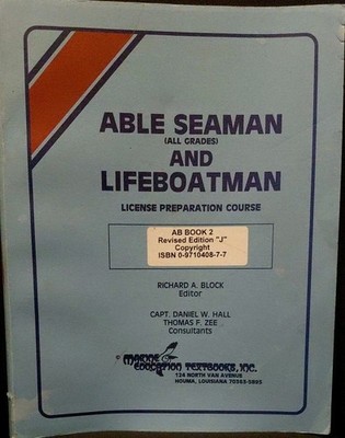 Able Seaman (All Grades) And Lifeboatman Book 2