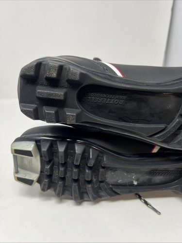 X2 Rossignol Size 43 Cross Country Ski Boots - Black Red and White - Picture 6 of 9