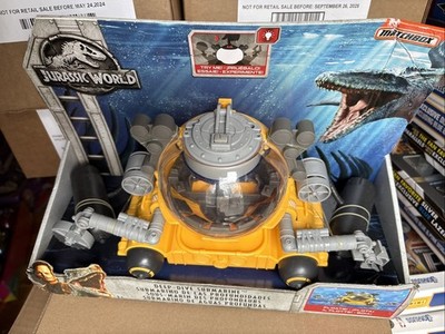Jurassic World DEEP-DIVE SUBMARINE VEHICLE FLOATS LIGHTS FNF43 | eBay