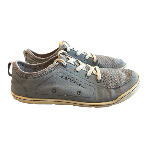 Astral Water Shoes Mens 8 Loyak Gray White Performance Grip Minimalist Boat - Picture 2 of 12