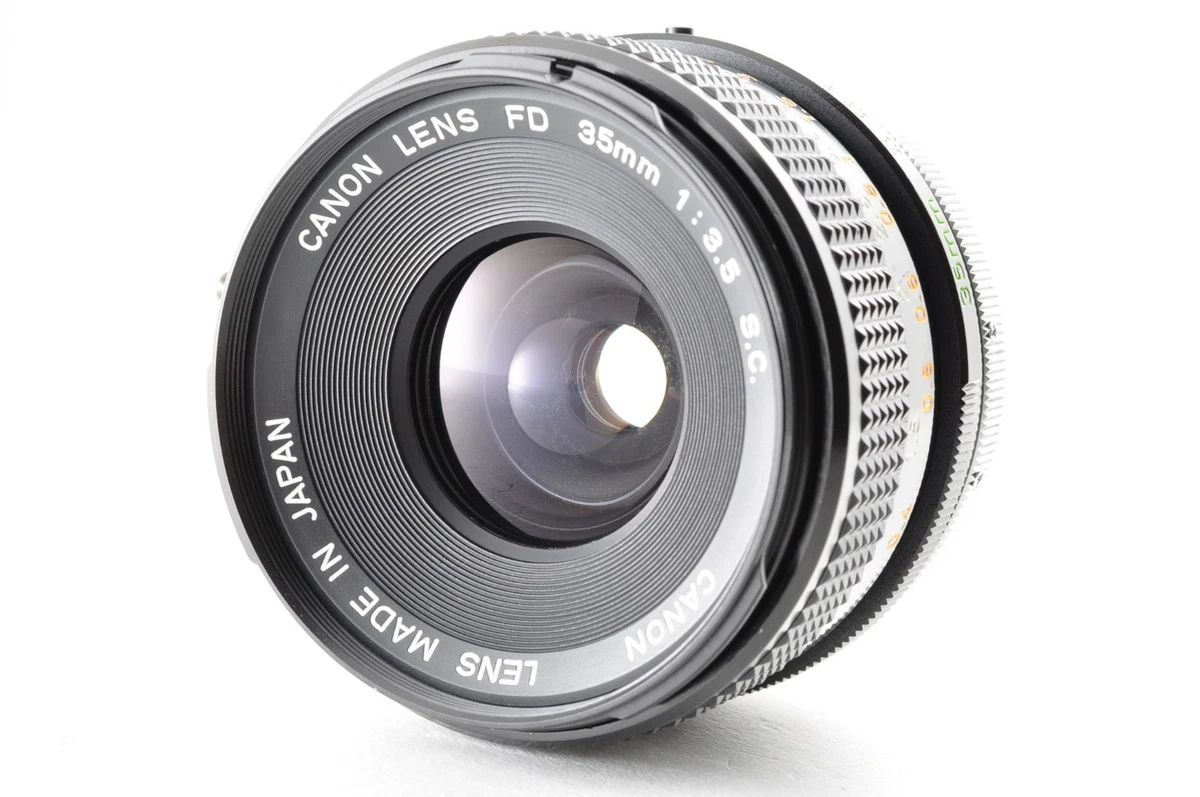 Canon 35mm Focal f/3.5 Camera Lenses for sale - eBay