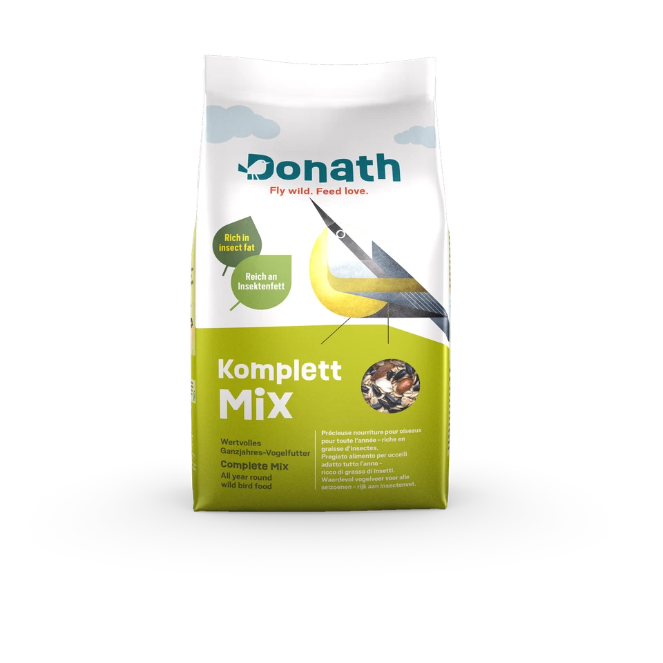 Donath Ganzjahres-Vogelfutter Komplett Mix 9kg