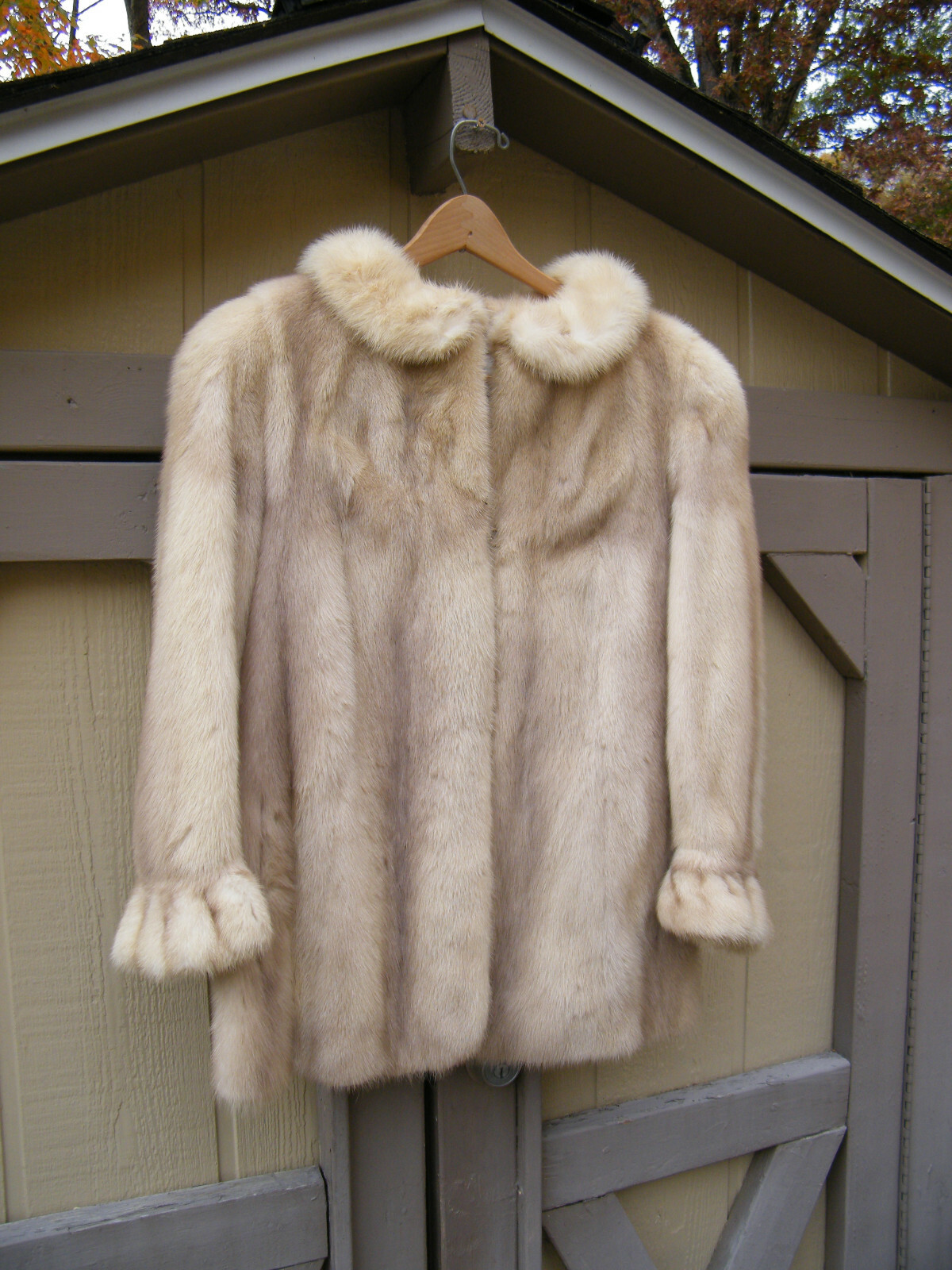 ☆新品 think fur gradation foody jacket ジャケット/アウター 毛皮