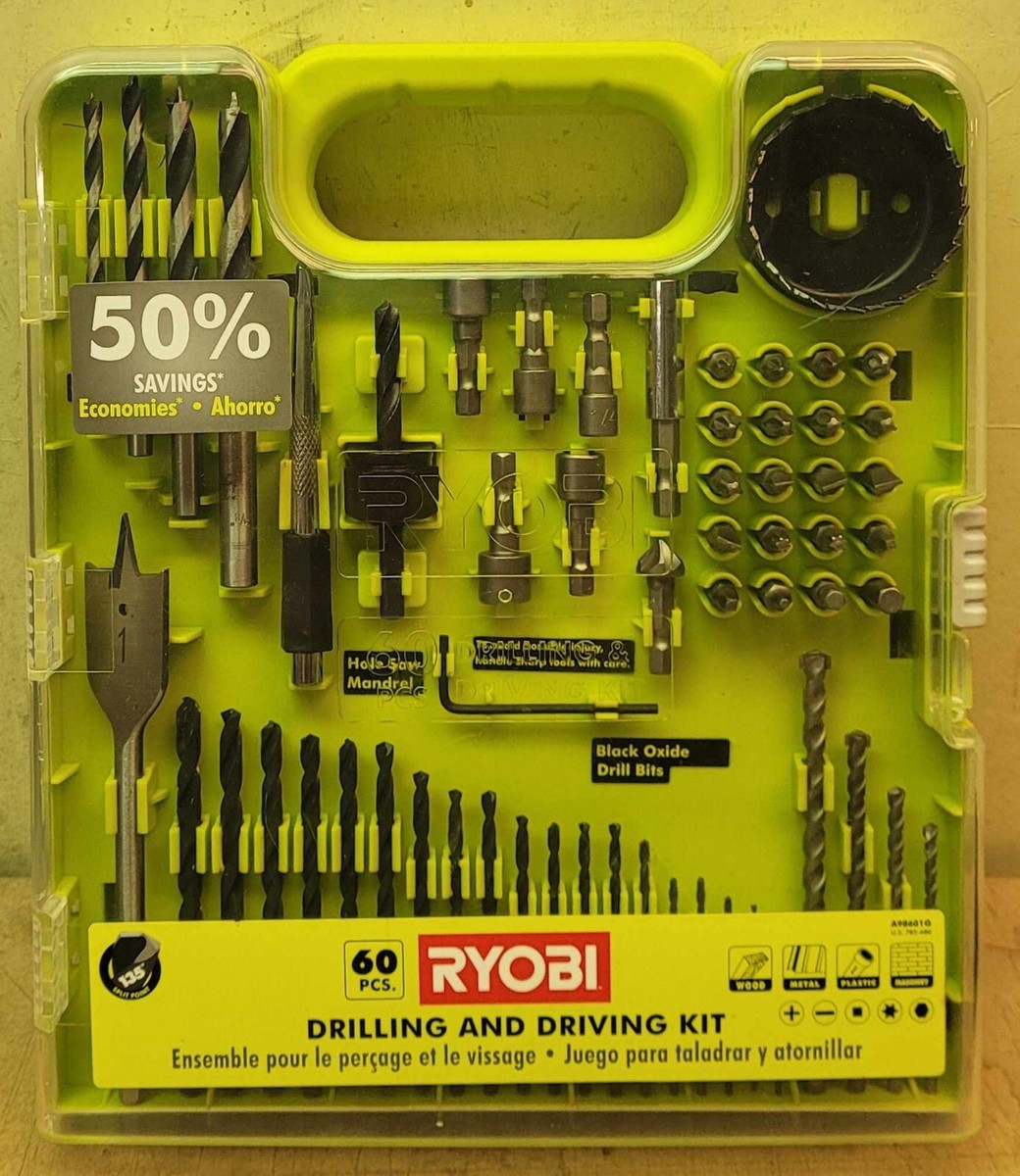 How to use ryobi drilling and driving kit hotsell