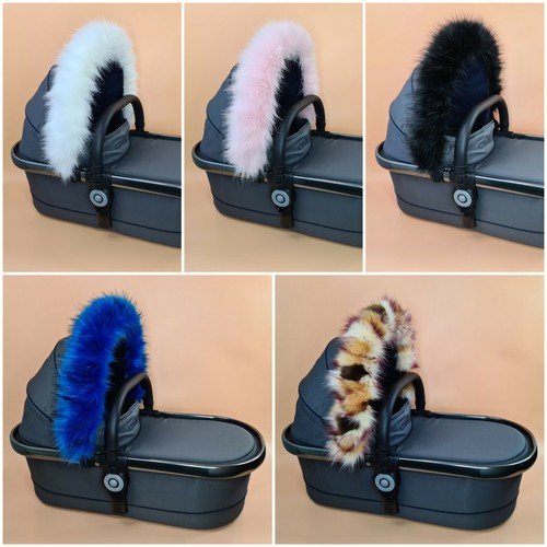 Accesorios de piel sintética con capucha de carrycot para cunas para bebés Icandy Melocotón - Imagen 4 de 63