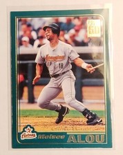 2001 Topps Tiffany LIMITED EDITION Set Break-  Moises Alou