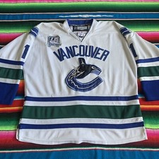 Reebok Vancouver Canucks 2010 40th Anniversary NHL Jersey 52 Roberto Luongo CCM