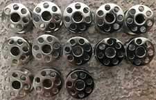 LOT DE 13 CANETTES STANDARD METAL POUR MACHINE A COUDRE