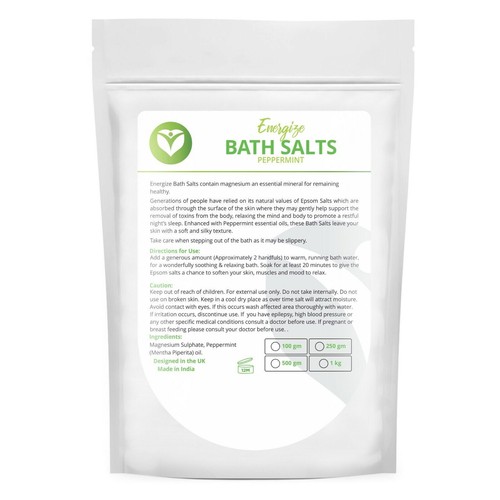 Epsom Bath Salts Spa Natural Magnesium Sulphate Ideal for Relieving Sore Muscles - Picture 23 of 27
