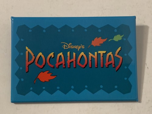 Lot Of 2 Vintage 90s Disney Pocahontas Promo Pinback Buttons John Smith Matte - Picture 2 of 5