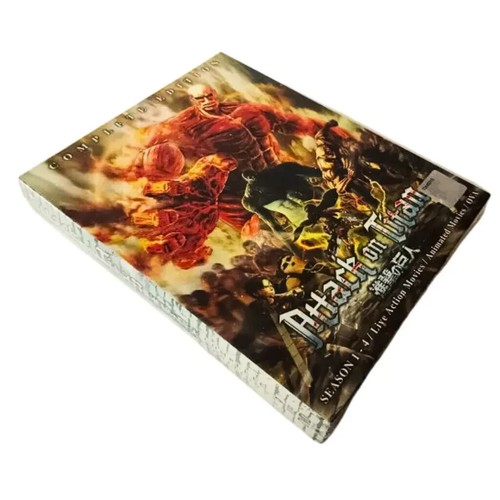 Attack on Titan Complete Anime DVD Collection: Seasons 1-4 + 2 Movies + 8 OVA - Picture 10 of 13