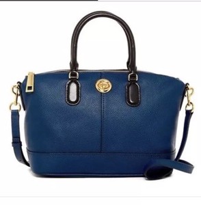 Turn Jacobs 889732914560 lock 585 Leren Azure Handtas Duffel Marc Blue Satchel RC6x45q