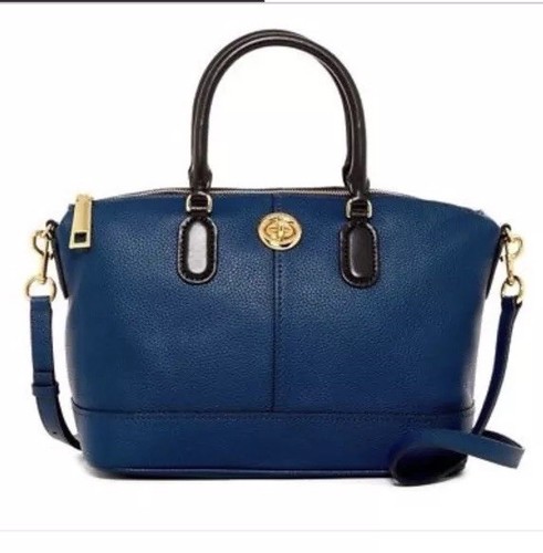 Turn Jacobs 889732914560 lock 585 Leren Azure Handtas Duffel Marc Blue Satchel RC6x45q