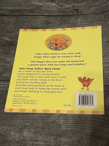 Tales from Yellow Barn Farm Happy Hen by Tina Freeman and Gill Davies Book - Picture 2 of 3