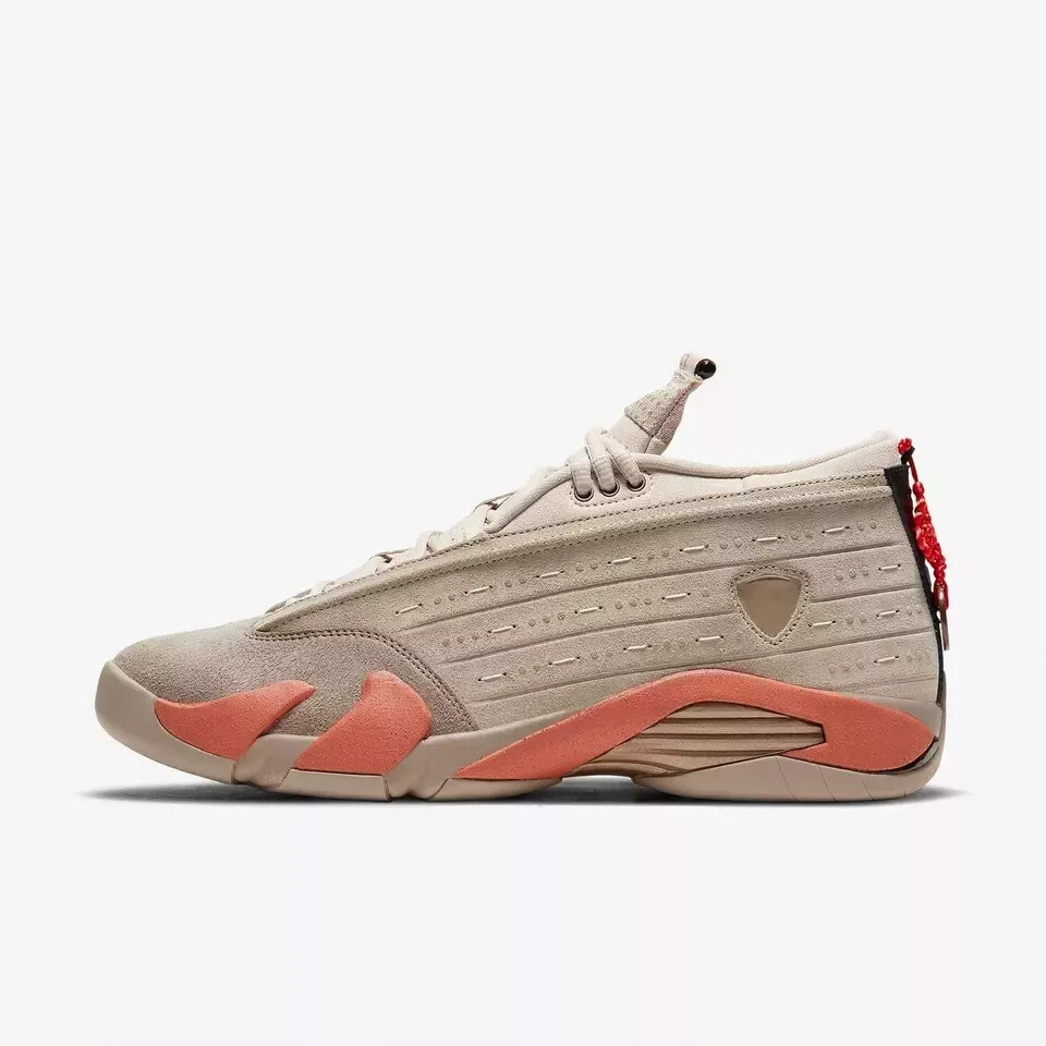Clot × Nike Air Jordan 14 Low Brown DC9857-200 Men's US4-14 NEW | eBay