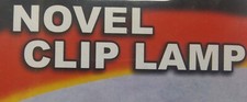 Novel Clip Lamp NEW w/Battery LED Light