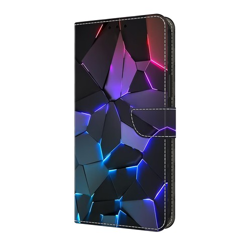 Printed Leather Case For Samsung J4+ J6+ J7 Nxt J3 J5 J6 Wallet Flip Stand Cover - Picture 20 of 27