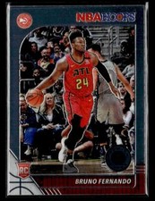 2019-20 Hoops Premium Stock #228 Bruno Fernando Rookie Card Atlanta Hawks
