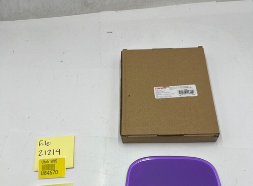 (QTY 5) Staples Gel Mouse Pad Wrist Rest Combo Purple 18265 Heavy Duty - Picture 4 of 4