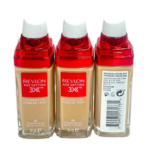 Revlon Age Defying 3X Foundation(30ml)NO CAP,Lot Of 3,You Pick,As Seen In Pics - Picture 4 of 9