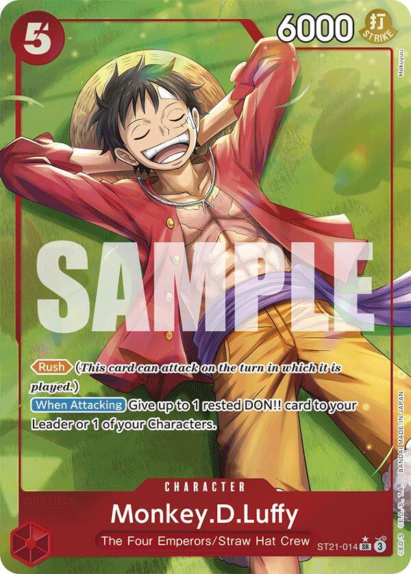 Monkey.D.Luffy ST21-014 Starter Deck Ex: Gear 5 for sale | eBay