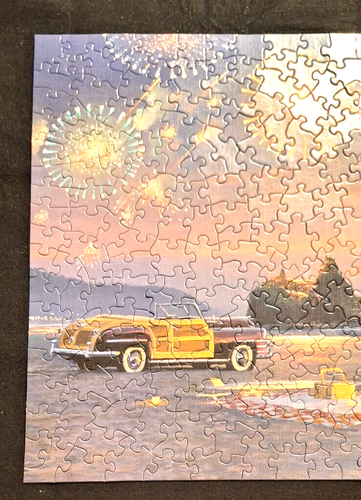 Spilsbury William S. Phillips "Sunset Festival" 300 Large Piece Complete Puzzle - Picture 17 of 19