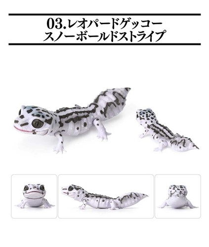 Bandai BEST Gecko Capsule Toys Set Action Figure 5 PCS/SET - Picture 6 of 6